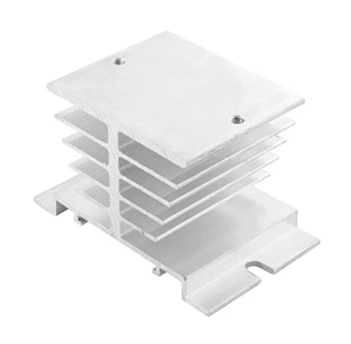 Radiateur SSR KLVN en aluminium pour relais d'état solide monophasé 10A à 40A