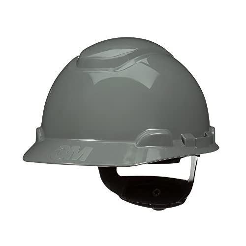 Securefit Hard Hat Securefit H-708Sfr-Uv, Grey, Non-Vented Cap Style Safety Helmet With Uvicator Sensor, 4-Point Pressure Diffusion Ratchet Suspension, Ansi Z87.1 #TOP6