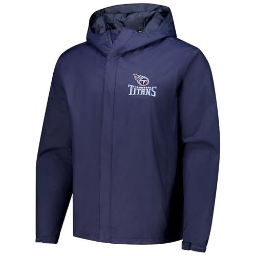 Image of Dunbrooke Men's NFL Tropic Waterproof Packable Full-Zip Hoodie Jacket
