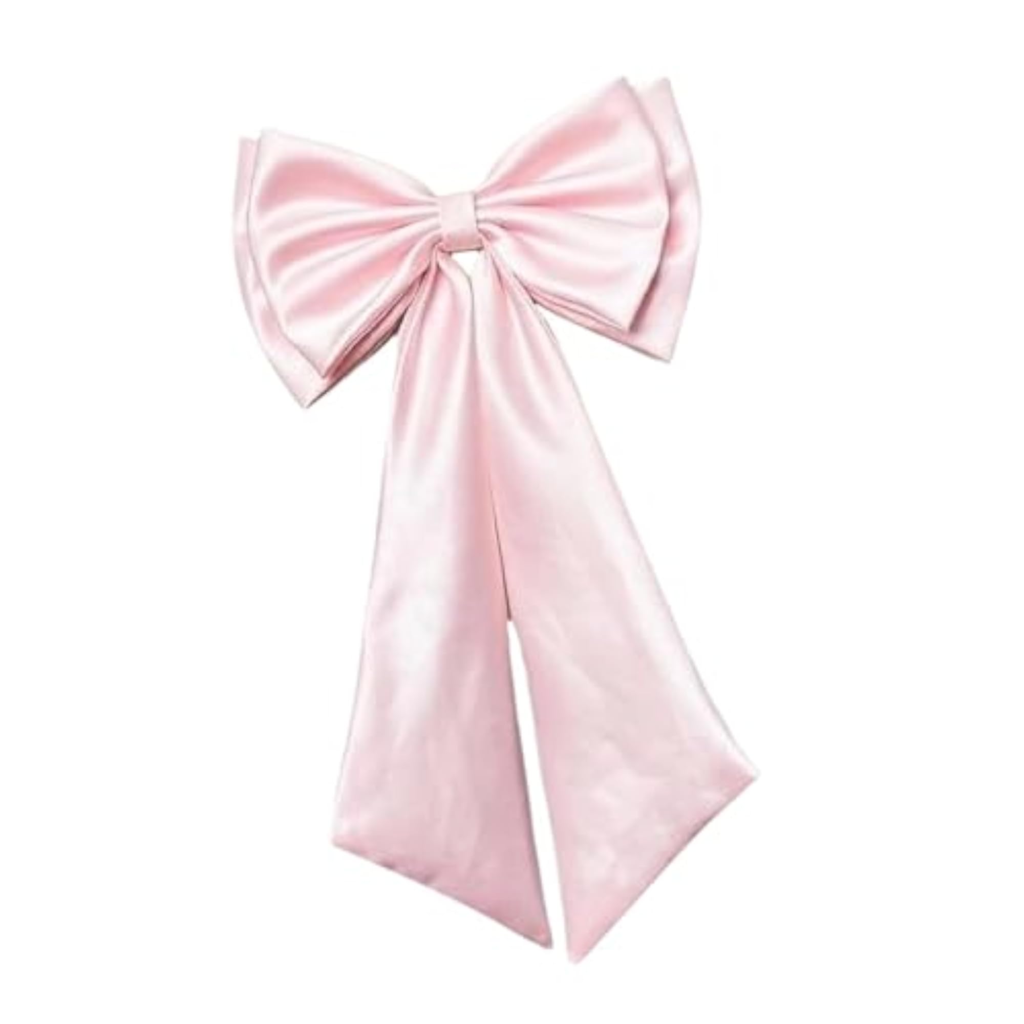 Detachable Satin Bowknot for Weddings & Parties, Pink