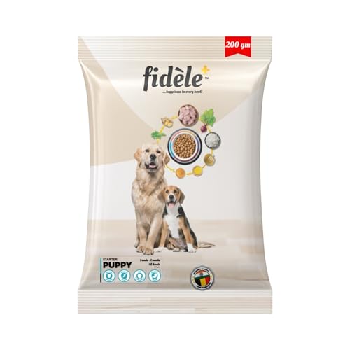 Image of Fidele+ Starter Puppy Food | 200g | DHA for Brain Development | Gentle Digestion | Ideal for Weaning Puppies & Mothers