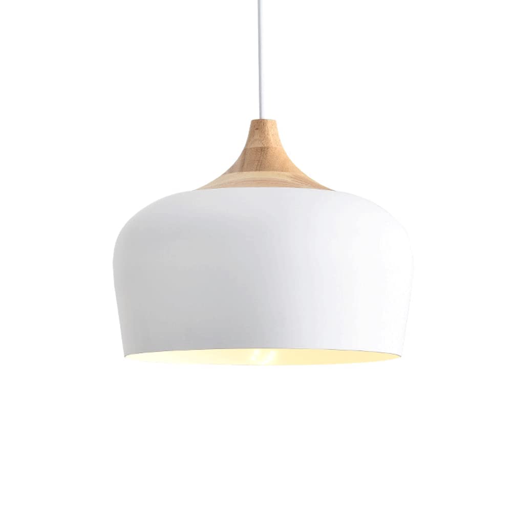 Lampe suspendue design demi-cercle en métal noir pour îlot de cuisine