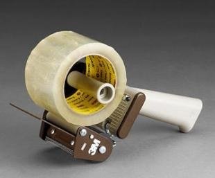 3M Scotch H153 Low Noise Handabroller - Klebebandspender für Verpackung - Kunststoff - Manuell - Etikettendispenser