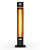 Pasapair 42" Outdoor Patio Heater - 1500W Infrared Tower Heater with Remote - Electric Space Heater with 12 Heat Levels and 9H Timer - IP55 ETL Certified for Garage, Indoor, Porch