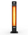 Pasapair 42" Outdoor Patio Heater - 1500W Infrared Tower Heater with Remote - Electric Space Heater with 12 Heat Levels and 9H Timer - IP55 ETL Certified for Garage, Indoor, Porch