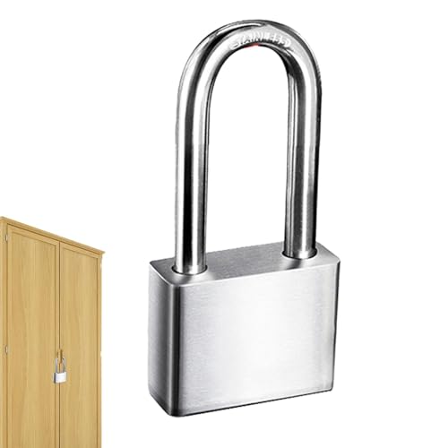 Samuliy Candado con llave, antiróxido, para exteriores, resistente a la intemperie con la misma llave, candados para exteriores resistentes a la intemperie, cerraduras resistentes, candados con llave
