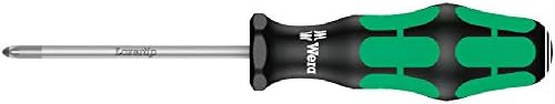 Wera 355 PZ Kraftform Lasertip screwdriver, Pozidriv PZ 2 x 200 mm, 05009317001