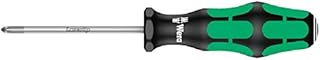 Wera 355 PZ Kraftform Lasertip screwdriver, Pozidriv PZ 2 x 200 mm, 05009317001