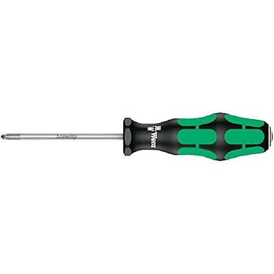 Wera Werkstatt Kreuzschlitz-Schraubendreher 355 PZ 1 Klingenlänge: 80 mm