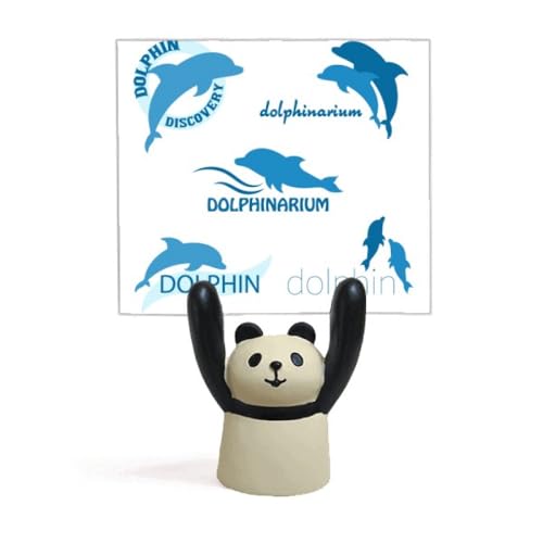 Support de mémo panda Blue Ocean Dauphin Biologie pour bureau et notes