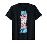 Grab this cute Transgender Cat Stack outfit for your trans friend! It's the perfect transsexual pride gift idea & present for Birthday, LGBT Pride Month, Equality Protest, Parade, Awareness or National Coming Out Day