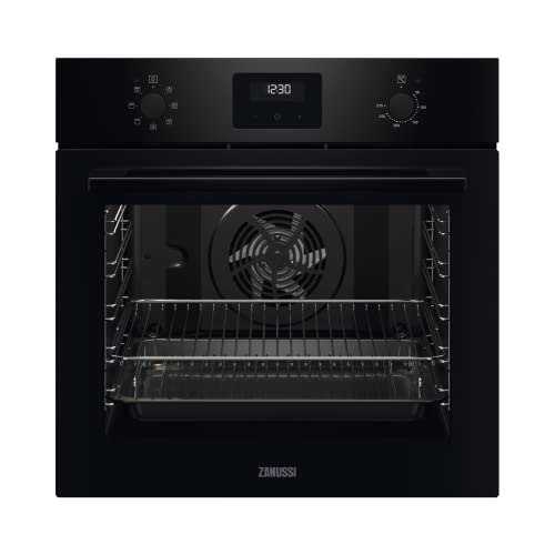 Zanussi ZOHNX3K1 - Horno eléctrico integrado, color negro