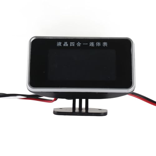 Manomètre de voiture LCD jauge carburant température eau et tension