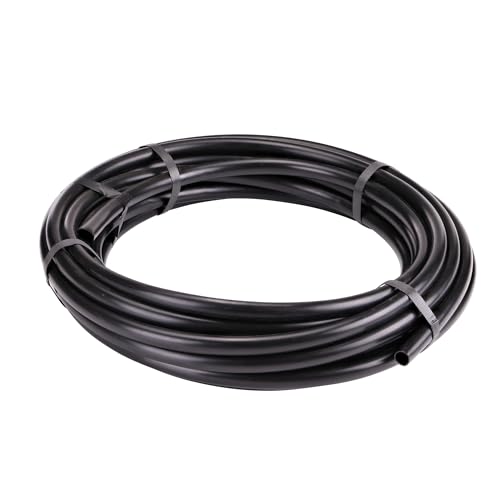 Raindrip 062005P 0.710-Inch Drip Irrigation Supply Tubing, 50-Foot, Irrigation Drippers, Drip Emitters, Drip Irrigation Parts, and Drip Systems, made with Polyethylene, Black by Raindrip - Used condition - US$10.18