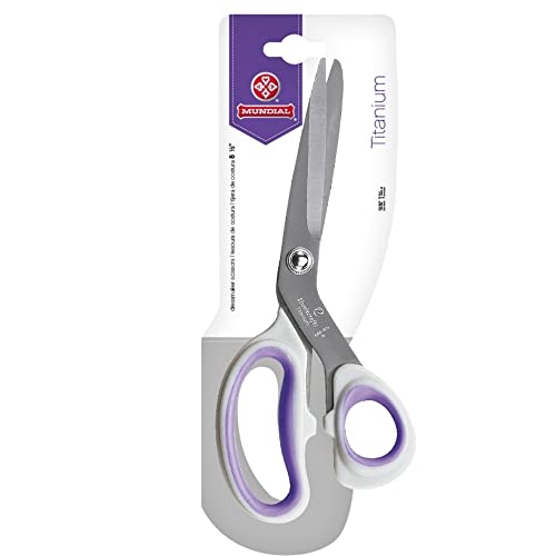 TESOURA MULTIUSO CINZA E LILAS MUNDIAL 560-8.1/2