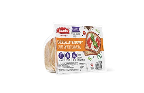 GLUTENFREIE BACKWAREN glutenfreies Brot verschiedene Sorten | Weißbrot, Mehrkornbrot, Bauernbrot, Toastbrot, Pizzabrot (Brot mit Kümmel (350g))