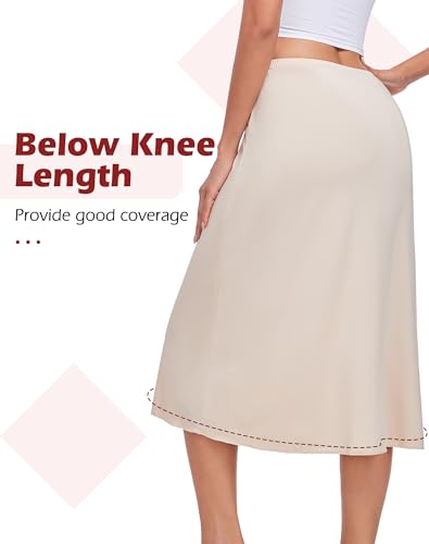 MANCYFIT Half Slips for Under Dresses Slip Skirt for Women Underskirt for Dresses3