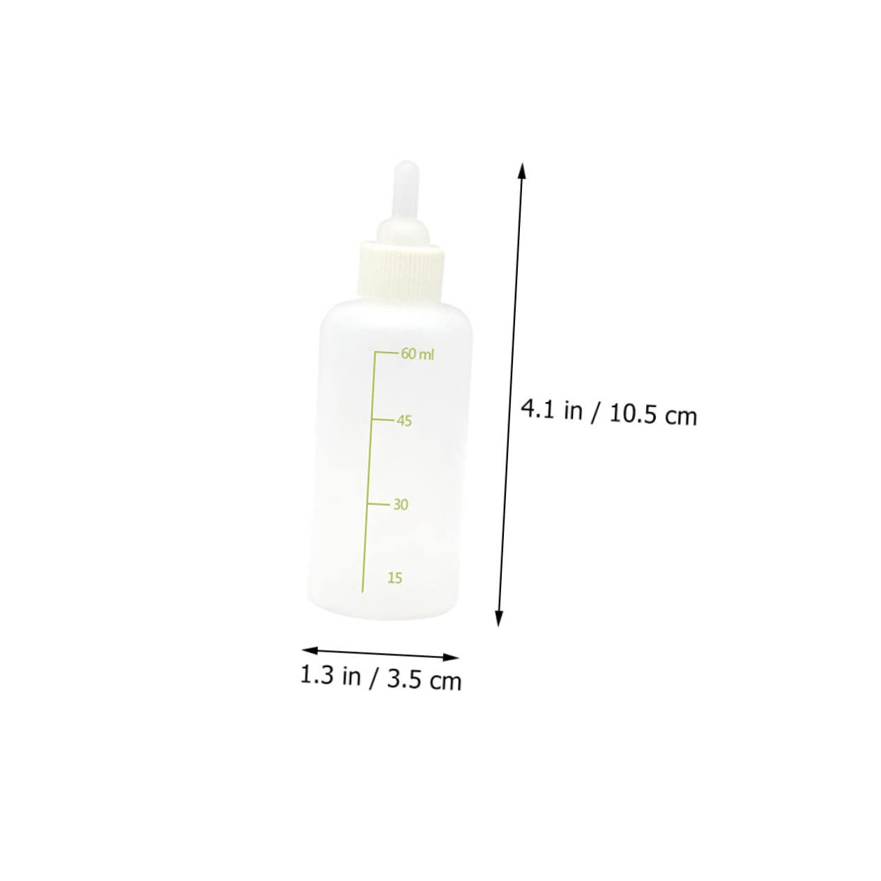 ROMISBABA 1Set Small Pet Nursing Bottles Reusable Feeding Kit for Kittens Puppies and Small Animals Lightweight Portable Safe Material for Hand Feeding