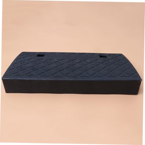 Rampa triangular de goma 50x27x9cm negra para vehículo miniatura 5