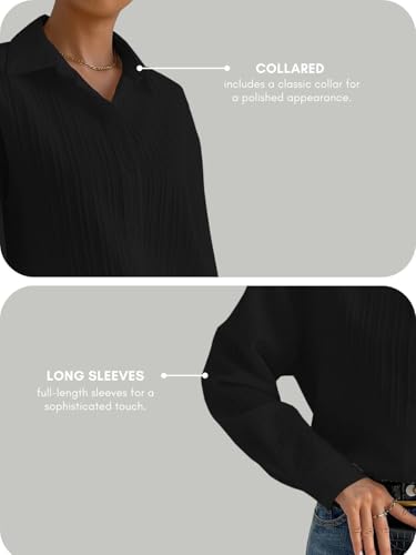 Image of GRECIILOOKS Shirt for Women | Women Shirt | Long Shirt for Women | Shirt Tops for Women | Oversized Shirt for Women