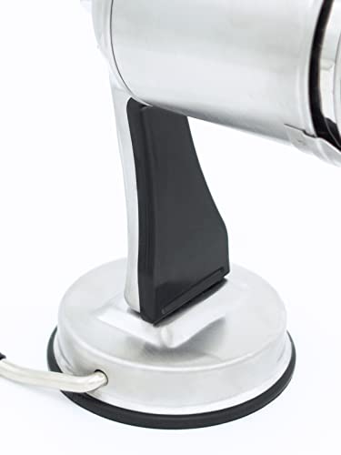 Master Feng Kitchen Grater, Cheese Grater 5 High-Efficiency Vegetable Slicer With Interchangeable Round Stainless Steel Blades, Suitable For Fruits, Vegetables And Nuts. (Silver) #TOP3