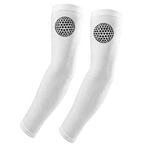 Mangas para brazo de golf protección UV sol ciclista deporte