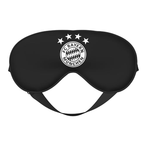 Fcバイエルンミュンヘン アイマスク 睡眠アイマスク スリープマスク 目隠し 遮光 収縮バンド型 調整可能 圧迫感なし 軽量 通気性 柔らかい 快適 手洗いok 快眠 安眠 昼寝 仮眠 飛行機 旅行 出張用 オールシーズン対応 子供 大人 男女兼用 1枚