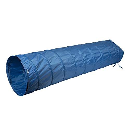 Pacific Play Tents 20515 Kids 9' X 28' Institutional Play Tunnel - Blue