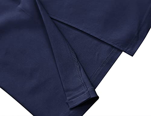 Image of MUXXN Women's 1950s Vintage 3 /4 Sleeve Elegant Collar Cocktail Evening Dress