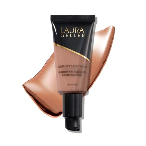 Image of LAURA GELLER Weightless Whip Mousse Foundation, Buildable - Tan