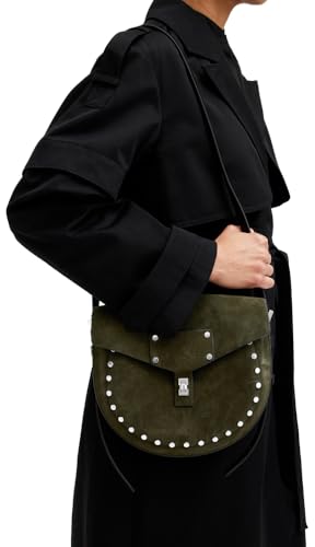 Image of AllSaints Women's Miro Saddle Bag