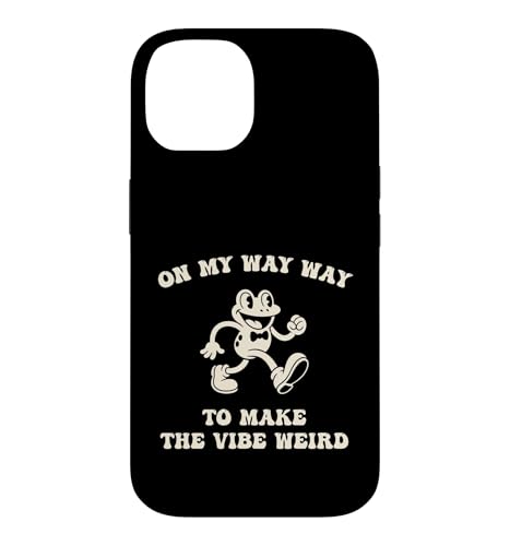 on my way to make the vibe quird frog �X�}�z�P�[�X iPhone 14 �p