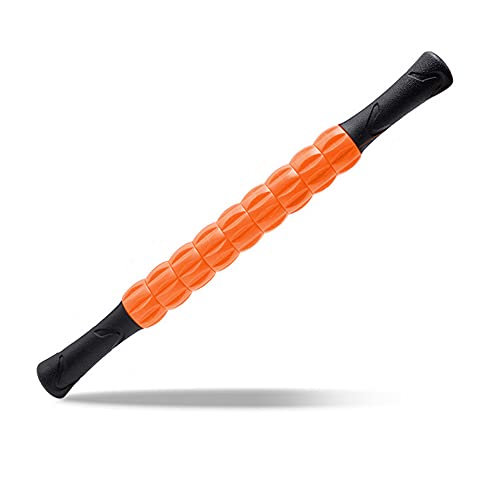 créer(クレエ) フォームローラー スティックフォームローラー セット 筋膜リリース ヨガポール (オレンジ, 単品)