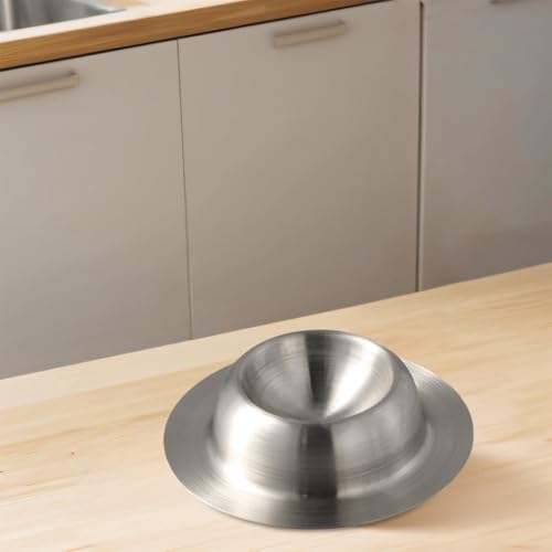 Stilvolles Eierbecher-Set aus Edelstahl zum Servieren von weich gekochten Eiern beim Brunch, spülmaschinenfest und leicht zu pflegen – Bild 4