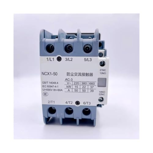 Contacteur CA NCX1-50A 110V triphasé relais de commande moteur