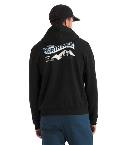THE NORTH FACE hoodie Explore Postcard homme noir grand