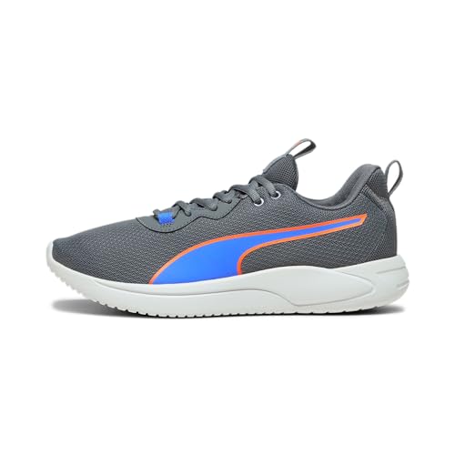 Puma Unisex-Adult Resolve Modern Cool Dark Gray-Ultra Blue-Neon Sun Running Shoe - 10 UK (37703614)
