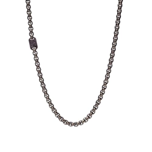 FOSSIL Herrenkette Vintage Casual Edelstahl silberfarben, JF03917797