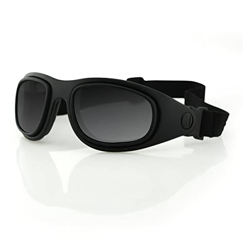 Bobster Eyewear BSSA201AC Sport and Street 2 Convertible Sunglasses, Black Frame/3 Lenses4