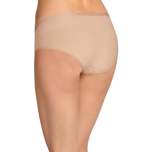 Jockey Women's Underwear Organic Cotton Stretch Logo Hipster - 3 Pack3