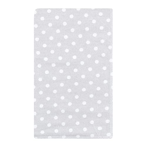 Image of Hudson Baby Unisex Baby Cotton Flannel Burp Cloths, Pink Gray Elephant, One Size