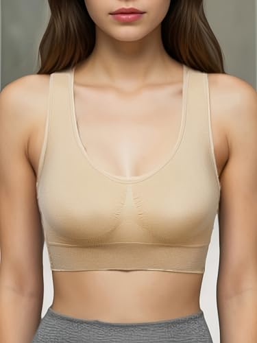 Hiking Gril Women's Comfort Wirefree Bralette Unpadded Sleep Yoga Bra4