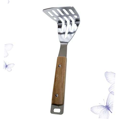 iturador de patatas Kichen, triturador de patatas, triturador de judías, triturador de patatas manual, triturador de patatas, triturador de frutas, prensador de ajo para bebé de mano de madera (caqui)