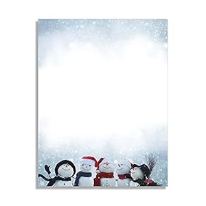 Magical Snowmen Christmas Stationer...