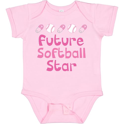inktastic Future Softball Star Baby Bodysuit