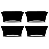 BANNER BUZZ MAKE IT VISIBLE Lot de 4 nappes de table extensibles en élasthanne - 1,8 m - Pour buffet, fête, mariage, salons, affaires, marketing