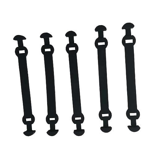 Hemoton 5Pcs Portable Silicone Tennis Racket Dampeners Vibration Absorbers for Enhanced Comfort Performance Compatible with All Tennis Rackets