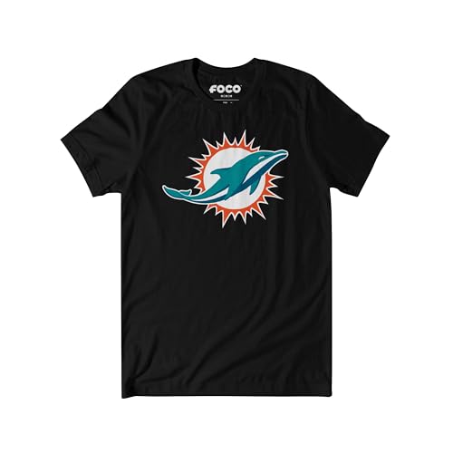Image of FOCO Men's NFL Team Primary Logo Black Short Sleeve T-Shirt