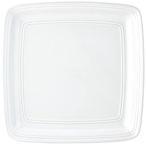 American Atelier Square Dinnerware Sets | White Kitchen Plates, Bowls, And Mugs | 16 Piece Stoneware Madelyn Collection | Dishwasher & Microwave Safe | 10.75 X 10.75 Service For 4 #TOP2