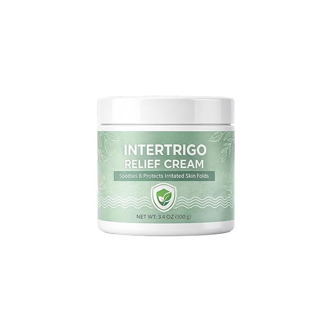 THUIOP 3 件套 Healora Intertrigo 霜,皮肤折叠车,用于保湿和摩擦保护,有助于舒缓刺激的皮肤,快干不油腻配方,减少水分和摩擦